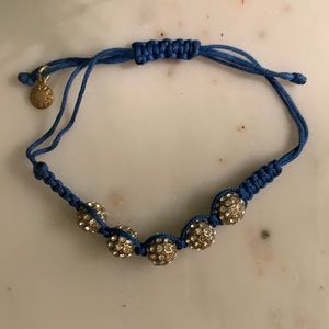 Blue Adjustable Bracelet